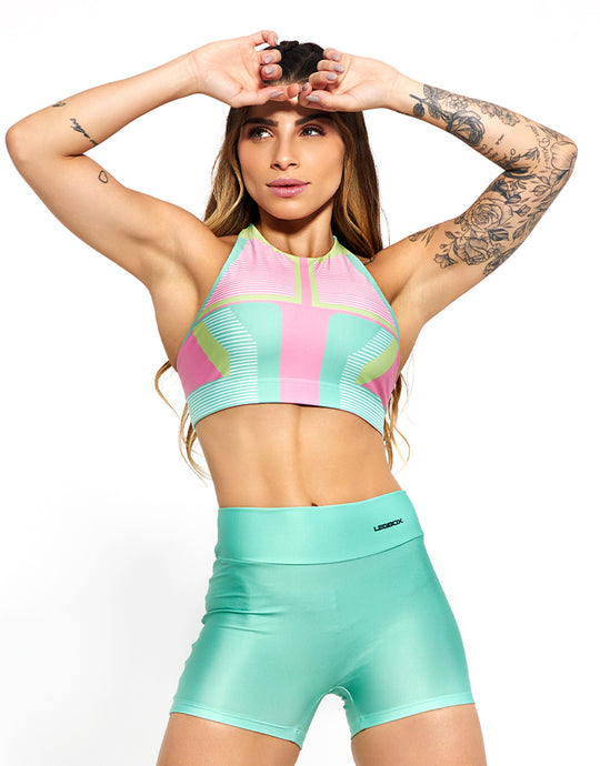 Top Fitness Reversivel Alta Sustentação Harmony