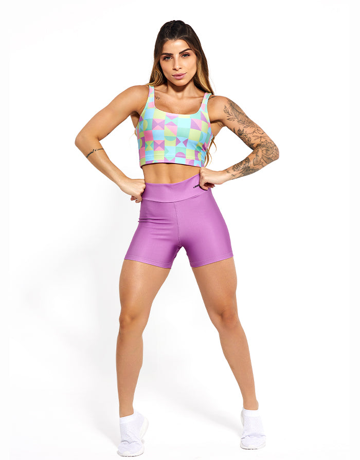 Short Fitness Feminino Mezcla