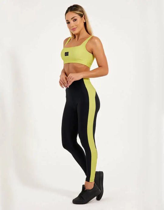 Calça Legging Cintura Alta Oliva