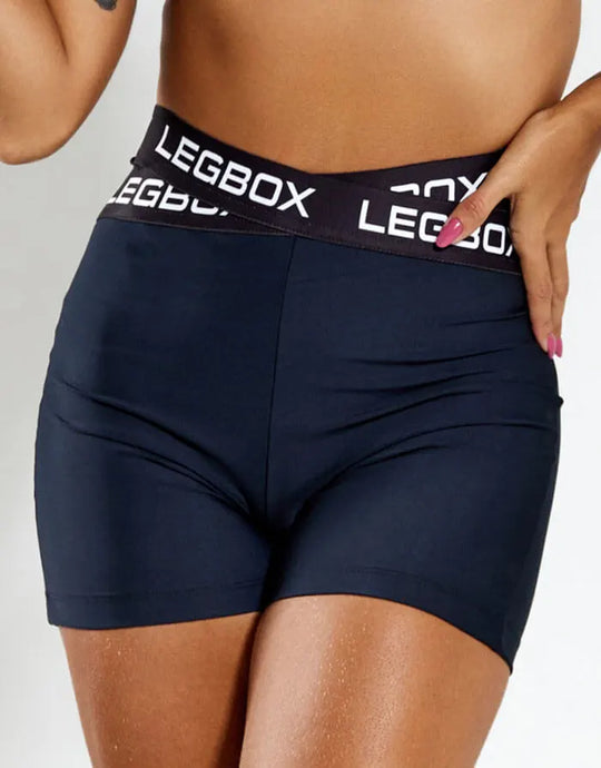 Short Fitness Feminino  Crossover Dark