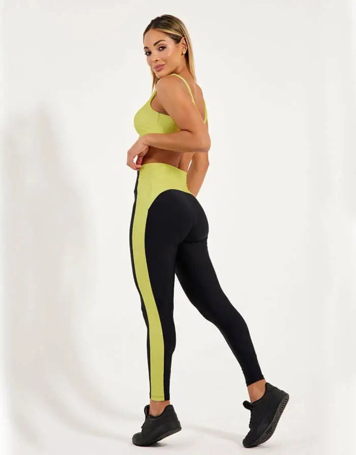 Calça Legging Cintura Alta Oliva - Legbox
