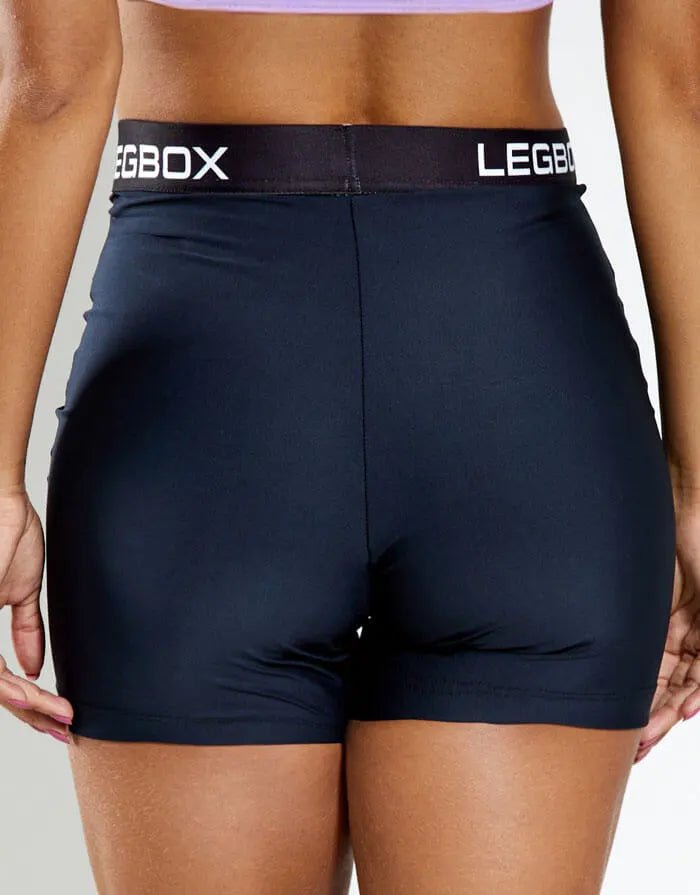 Short Fitness Feminino Crossover Preto - Legbox