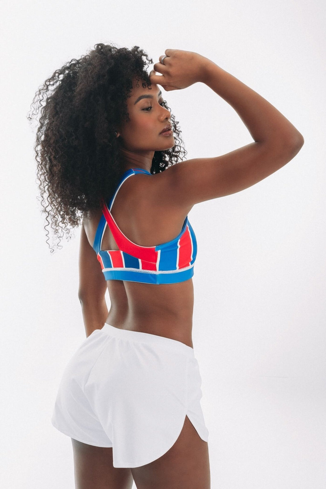 Top Fitness Clube LBX Azul Vermelho e Branco - Legbox